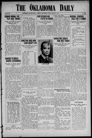 The Oklahoma Daily (Norman, Okla.), Vol. 12, No. 106, Ed. 1 Friday, March 1, 1918
