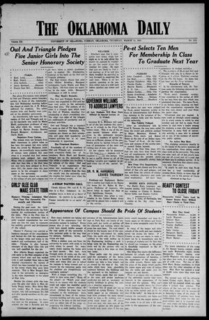 The Oklahoma Daily (Norman, Okla.), Vol. 12, No. 115, Ed. 1 Thursday, March 14, 1918