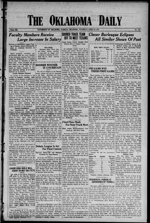 The Oklahoma Daily (Norman, Okla.), Vol. 12, No. 137, Ed. 1 Thursday, April 18, 1918