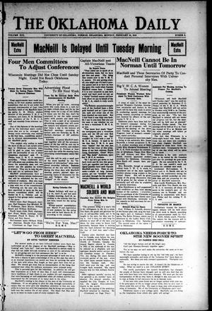 The Oklahoma Daily (Norman, Okla.), Vol. 13, No. 8, Ed. 1 Monday, February 24, 1919