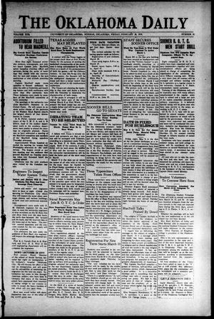 The Oklahoma Daily (Norman, Okla.), Vol. 13, No. 10, Ed. 1 Friday, February 28, 1919