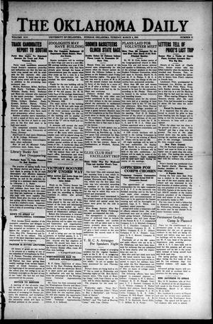 The Oklahoma Daily (Norman, Okla.), Vol. 13, No. 11, Ed. 1 Tuesday, March 4, 1919