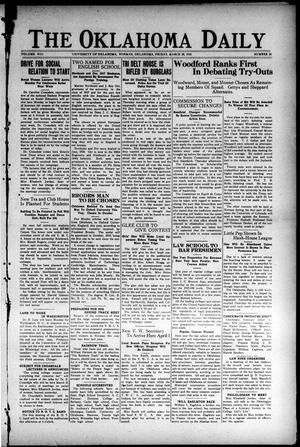 The Oklahoma Daily (Norman, Okla.), Vol. 13, No. 18, Ed. 1 Friday, March 28, 1919