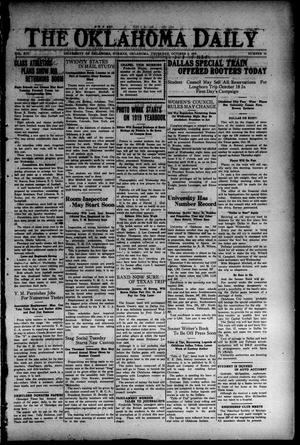 The Oklahoma Daily (Norman, Okla.), Vol. 14, No. 19, Ed. 1 Thursday, October 9, 1919