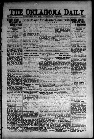 The Oklahoma Daily (Norman, Okla.), Vol. 14, No. 39, Ed. 1 Friday, November 7, 1919