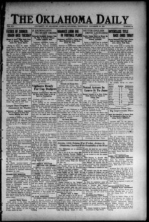 The Oklahoma Daily (Norman, Okla.), Vol. 14, No. 46, Ed. 1 Wednesday, November 19, 1919