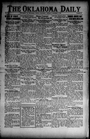 The Oklahoma Daily (Norman, Okla.), Vol. 14, No. 59, Ed. 1 Thursday, December 11, 1919