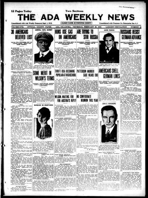 The Ada Weekly News (Ada, Okla.), Vol. 17, No. 45, Ed. 1 Thursday, February 28, 1918