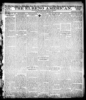 Primary view of object titled 'The El Reno American. (El Reno, Okla.), Vol. 25, No. 39, Ed. 1 Thursday, September 5, 1918'.