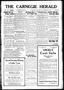 Newspaper: The Carnegie Herald (Carnegie, Okla.), Vol. 16, No. 34, Ed. 1 Wednesd…