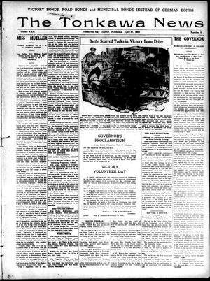 The Tonkawa News (Tonkawa, Okla.), Vol. 22, No. 6, Ed. 1 Thursday, April 17, 1919