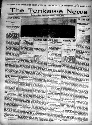 The Tonkawa News (Tonkawa, Okla.), Vol. 22, No. 13, Ed. 1 Thursday, June 5, 1919