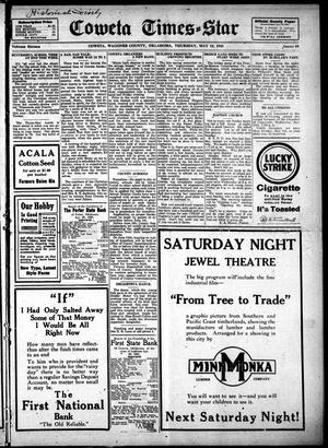 Coweta Times-Star (Coweta, Okla.), Vol. 16, No. 44, Ed. 1 Thursday, May 12, 1921
