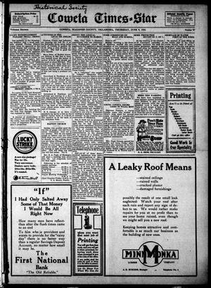 Coweta Times-Star (Coweta, Okla.), Vol. 16, No. 47, Ed. 1 Thursday, June 9, 1921