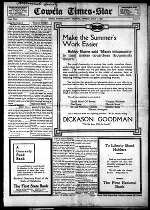 Coweta Times-Star (Coweta, Okla.), Vol. 15, No. 51, Ed. 1 Thursday, July 1, 1920