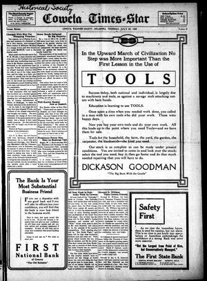 Coweta Times-Star (Coweta, Okla.), Vol. 16, No. 2, Ed. 1 Thursday, July 22, 1920