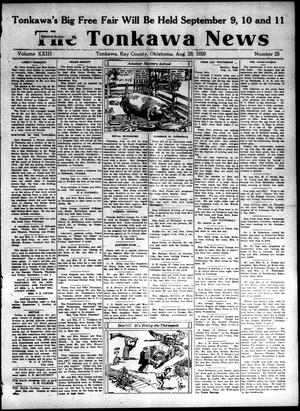 The Tonkawa News (Tonkawa, Okla.), Vol. 23, No. 25, Ed. 1 Thursday, August 26, 1920