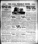 Newspaper: The Ada Weekly News (Ada, Okla.), Vol. 20, No. 25, Ed. 1 Thursday, Oc…