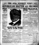 Primary view of The Ada Weekly News (Ada, Okla.), Vol. 20, No. 28, Ed. 1 Thursday, November 4, 1920