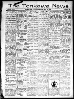 The Tonkawa News (Tonkawa, Okla.), Vol. 22, No. 28, Ed. 1 Thursday, September 18, 1919