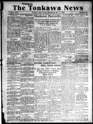 The Tonkawa News (Tonkawa, Okla.), Vol. 22, No. 40, Ed. 1 Thursday, December 11, 1919