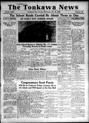 The Tonkawa News (Tonkawa, Okla.), Vol. 22, No. 46, Ed. 1 Thursday, January 22, 1920