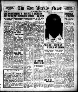 The Ada Weekly News (Ada, Okla.), Vol. 20, No. 5, Ed. 1 Thursday, May 20, 1920