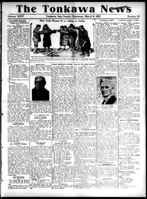 The Tonkawa News (Tonkawa, Okla.), Vol. 24, No. 52, Ed. 1 Thursday, March 9, 1922