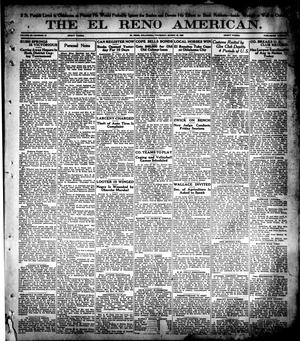 Primary view of object titled 'The El Reno American. (El Reno, Okla.), Vol. 29, No. 15, Ed. 1 Thursday, March 15, 1923'.