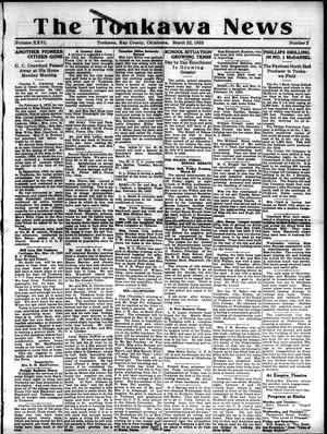 The Tonkawa News (Tonkawa, Okla.), Vol. 26, No. 2, Ed. 1 Thursday, March 22, 1923