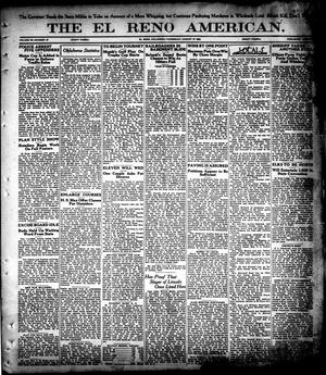 Primary view of object titled 'The El Reno American. (El Reno, Okla.), Vol. 29, No. 37, Ed. 1 Thursday, August 16, 1923'.
