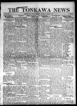 Primary view of object titled 'The Tonkawa News (Tonkawa, Okla.), Vol. 26, No. 25, Ed. 1 Thursday, August 30, 1923'.