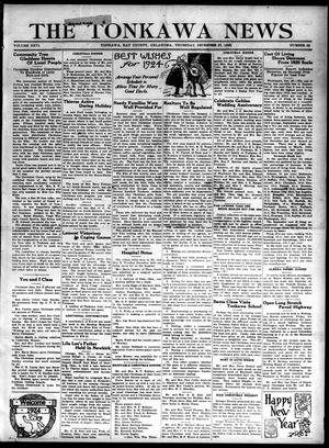 The Tonkawa News (Tonkawa, Okla.), Vol. 26, No. 42, Ed. 1 Thursday, December 27, 1923