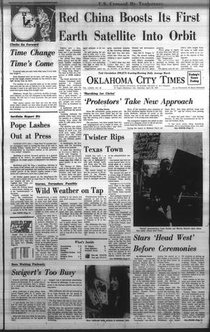 Oklahoma City Times (Oklahoma City, Okla.), Vol. 81, No. 56, Ed. 1 Saturday, April 25, 1970