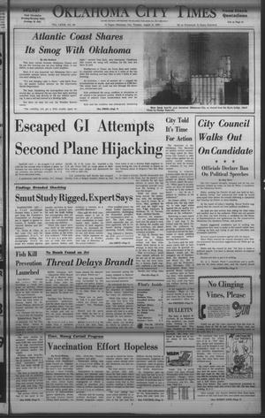 Oklahoma City Times (Oklahoma City, Okla.), Vol. 81, No. 148, Ed. 1 Tuesday, August 11, 1970