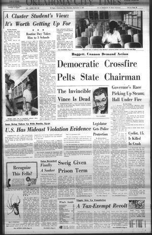 Oklahoma City Times (Oklahoma City, Okla.), Vol. 81, No. 168, Ed. 1 Thursday, September 3, 1970