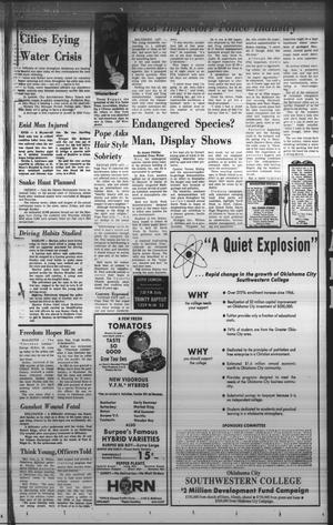 Primary view of object titled 'Oklahoma City Times (Oklahoma City, Okla.), Vol. 82, No. 50, Ed. 2 Monday, April 19, 1971'.