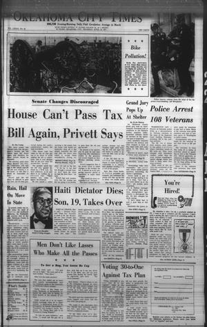 Oklahoma City Times (Oklahoma City, Okla.), Vol. 82, No. 53, Ed. 1 Thursday, April 22, 1971