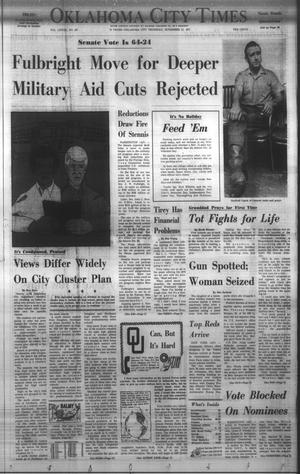 Oklahoma City Times (Oklahoma City, Okla.), Vol. 82, No. 227, Ed. 1 Thursday, November 11, 1971