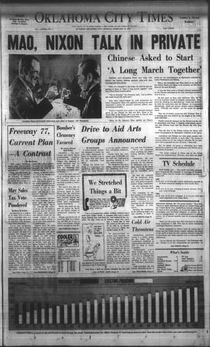 Oklahoma City Times (Oklahoma City, Okla.), Vol. 83, No. 1, Ed. 1 Monday, February 21, 1972