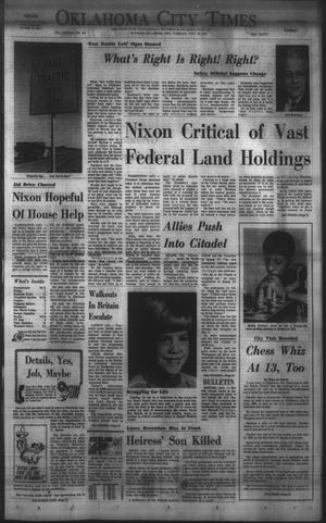 Oklahoma City Times (Oklahoma City, Okla.), Vol. 83, No. 134, Ed. 1 Tuesday, July 25, 1972