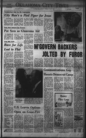 Primary view of object titled 'Oklahoma City Times (Oklahoma City, Okla.), Vol. 83, No. 136, Ed. 2 Thursday, July 27, 1972'.