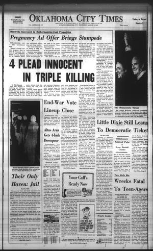 Oklahoma City Times (Oklahoma City, Okla.), Vol. 83, No. 147, Ed. 2 Wednesday, August 9, 1972