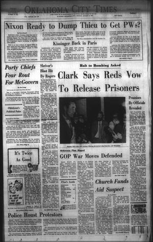 Oklahoma City Times (Oklahoma City, Okla.), Vol. 83, No. 151, Ed. 1 Monday, August 14, 1972