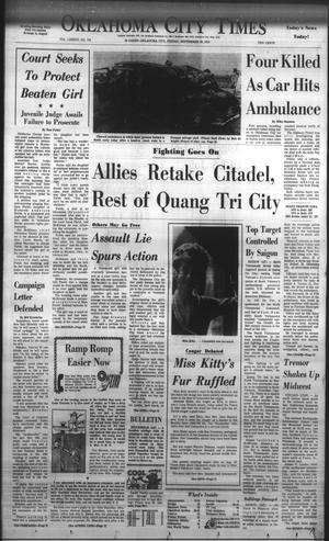 Oklahoma City Times (Oklahoma City, Okla.), Vol. 83, No. 179, Ed. 1 Friday, September 15, 1972