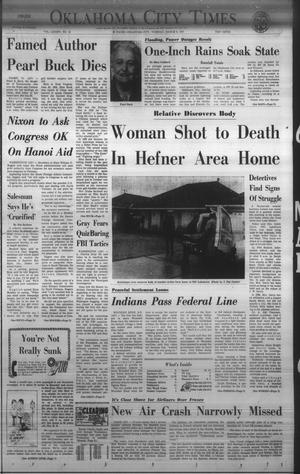 Oklahoma City Times (Oklahoma City, Okla.), Vol. 84, No. 12, Ed. 1 Tuesday, March 6, 1973