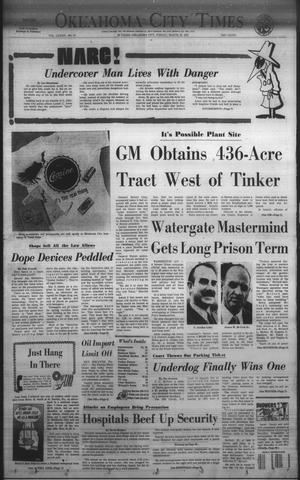 Primary view of object titled 'Oklahoma City Times (Oklahoma City, Okla.), Vol. 84, No. 27, Ed. 1 Friday, March 23, 1973'.