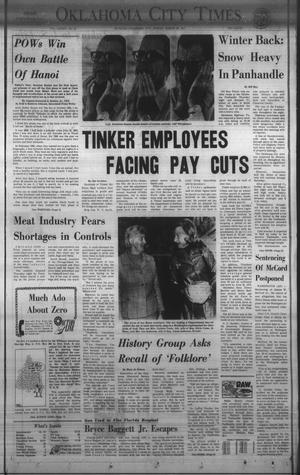Oklahoma City Times (Oklahoma City, Okla.), Vol. 84, No. 33, Ed. 2 Friday, March 30, 1973