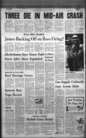 Oklahoma City Times (Oklahoma City, Okla.), Vol. 84, No. 135, Ed. 1 Friday, July 27, 1973