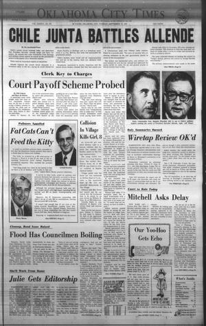Oklahoma City Times (Oklahoma City, Okla.), Vol. 84, No. 174, Ed. 1 Tuesday, September 11, 1973